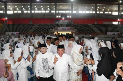  Tabligh Akbar Bersama Ribuan Masyarakat, Edy Rahmayadi Ajak Jadikan Tahun Baru Hijriah Momentum Perbaiki Diri